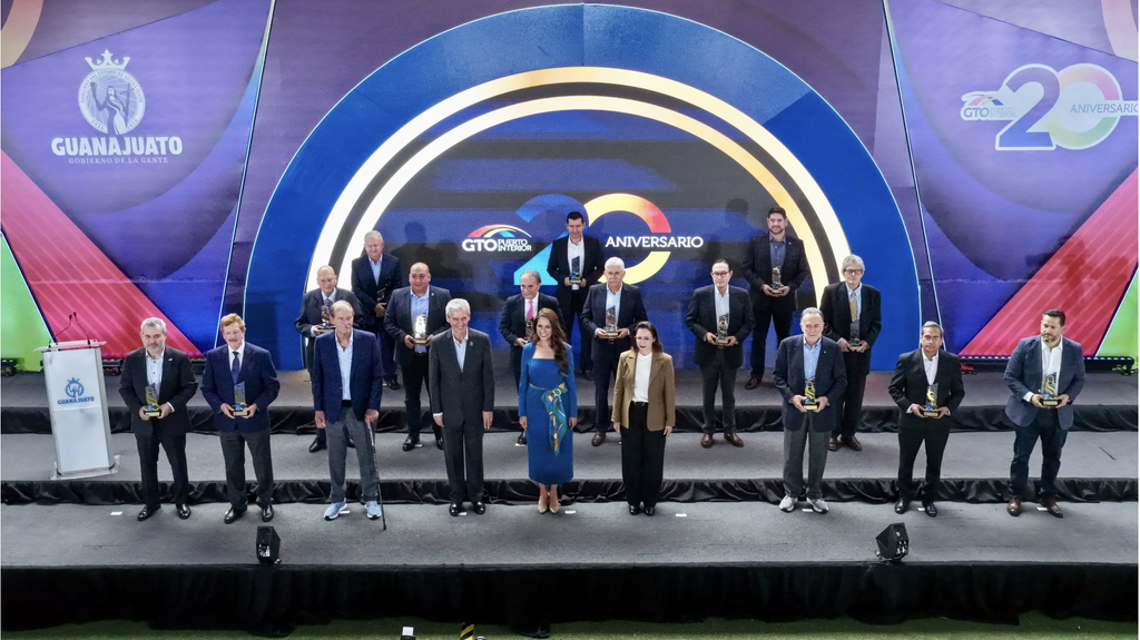 Guanajuato Puerto Interior cumple 20 años: 140 empresas, 6,500 mdd de inversión y 40 mil empleos